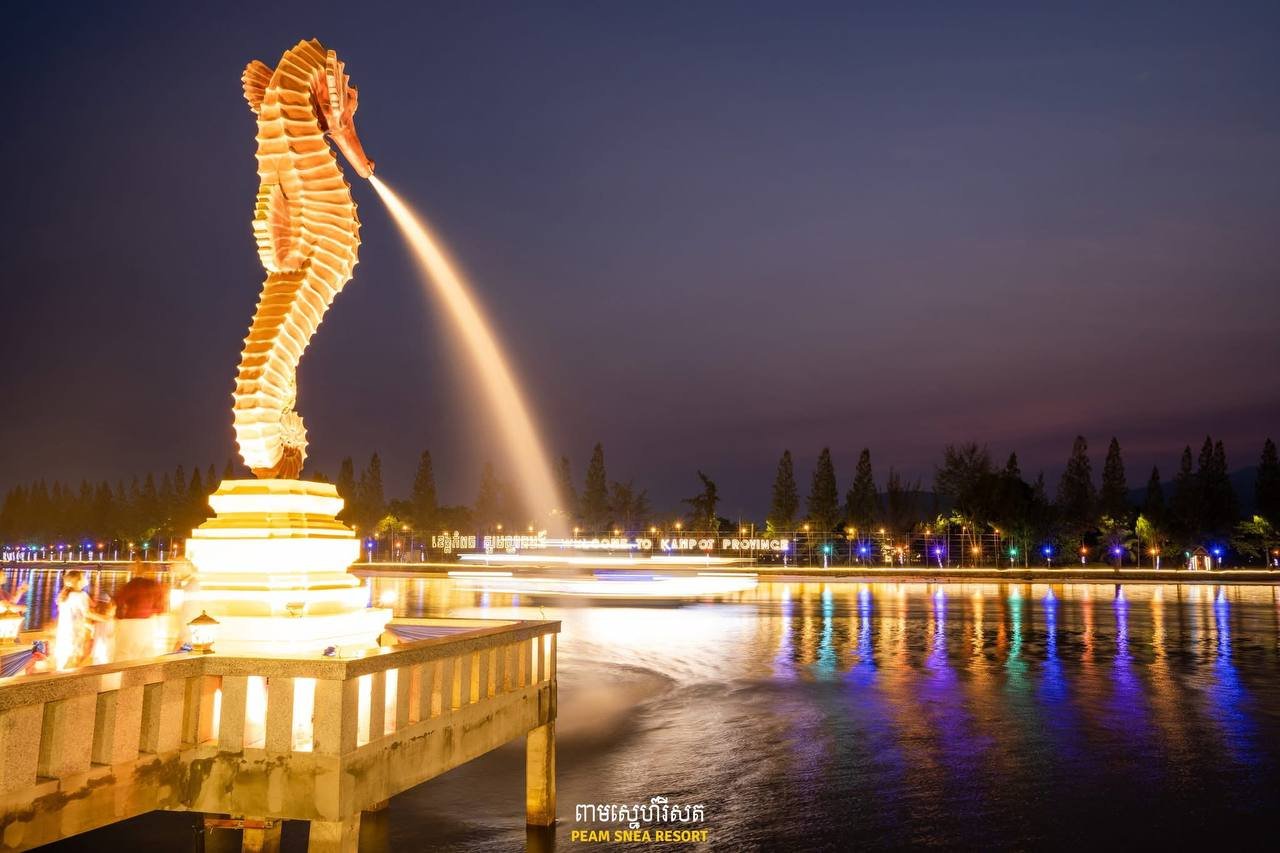 រូបសំណាកសេះសមុទ្រ កំពត – និមិត្តសញ្ញាថ្មីនៃទីក្រុងសមុទ្រ